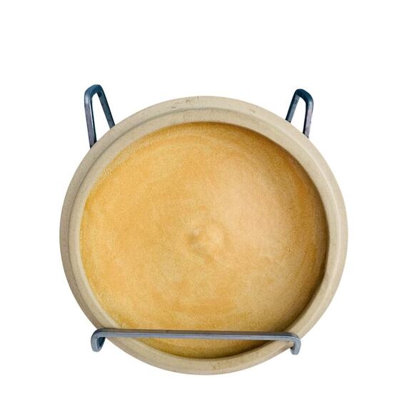 Arnel’s Signed Blue Teal Green Tan Lidded Ceramic Dish Trinket Box Home Decor - Picture 9 of 14